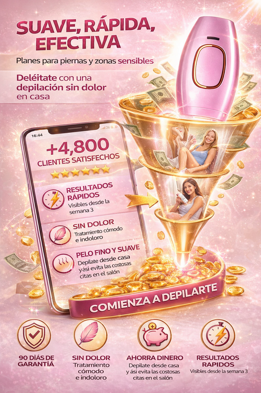 Depiladora láser